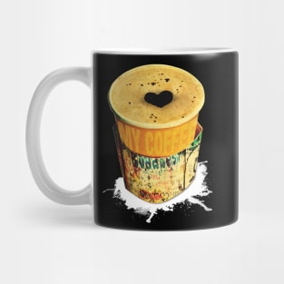 Coffee Graffitti Wrap Mug